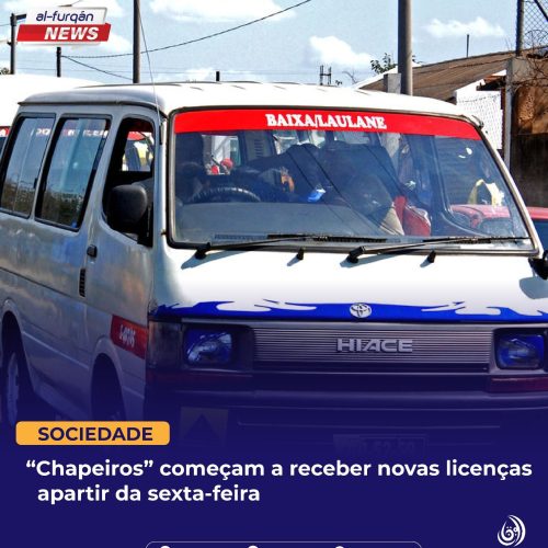 “Chapeiro começam a receber novas licenças apartir da Sexta-feira