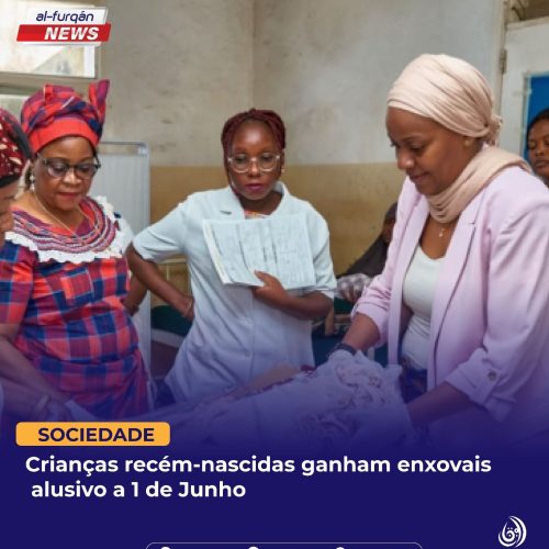 Crianças recem nascidas ganham enxoval alusivo a 01 de Junho